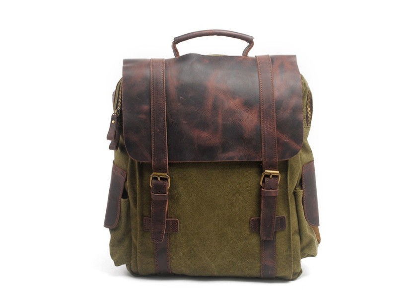Custom canvas best sale backpack
